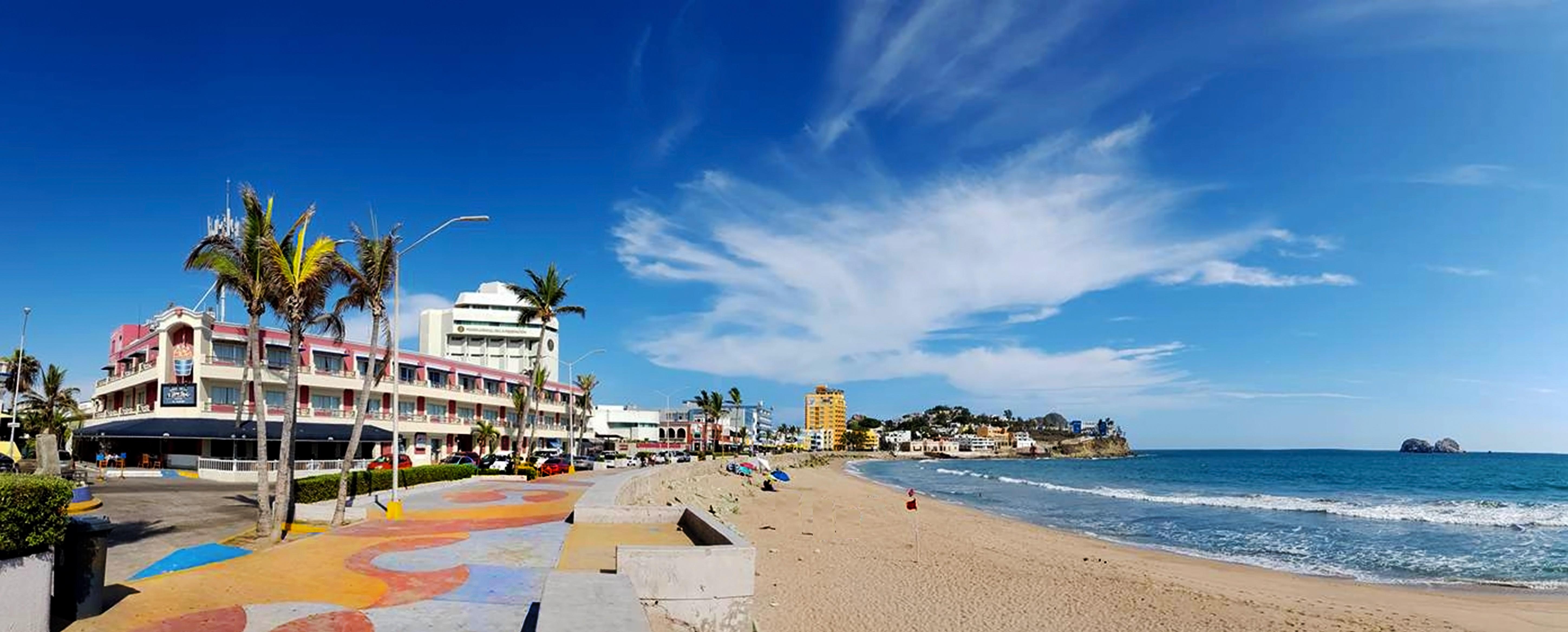 Hotel La Siesta Malecon Mazatlán Eksteriør billede