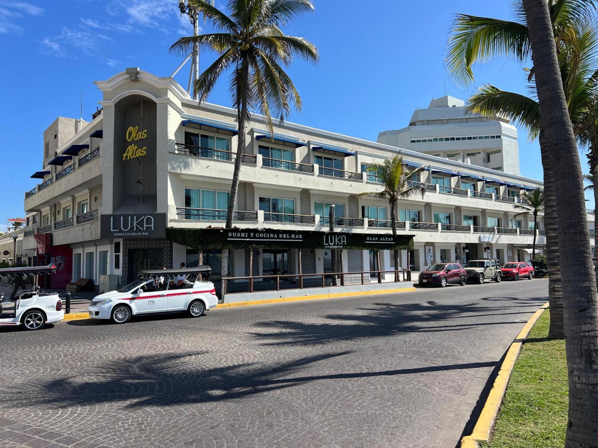 Hotel La Siesta Malecon Mazatlán Eksteriør billede