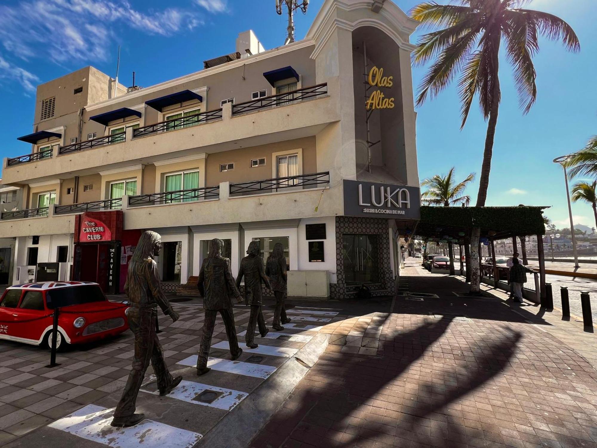 Hotel La Siesta Malecon Mazatlán Eksteriør billede