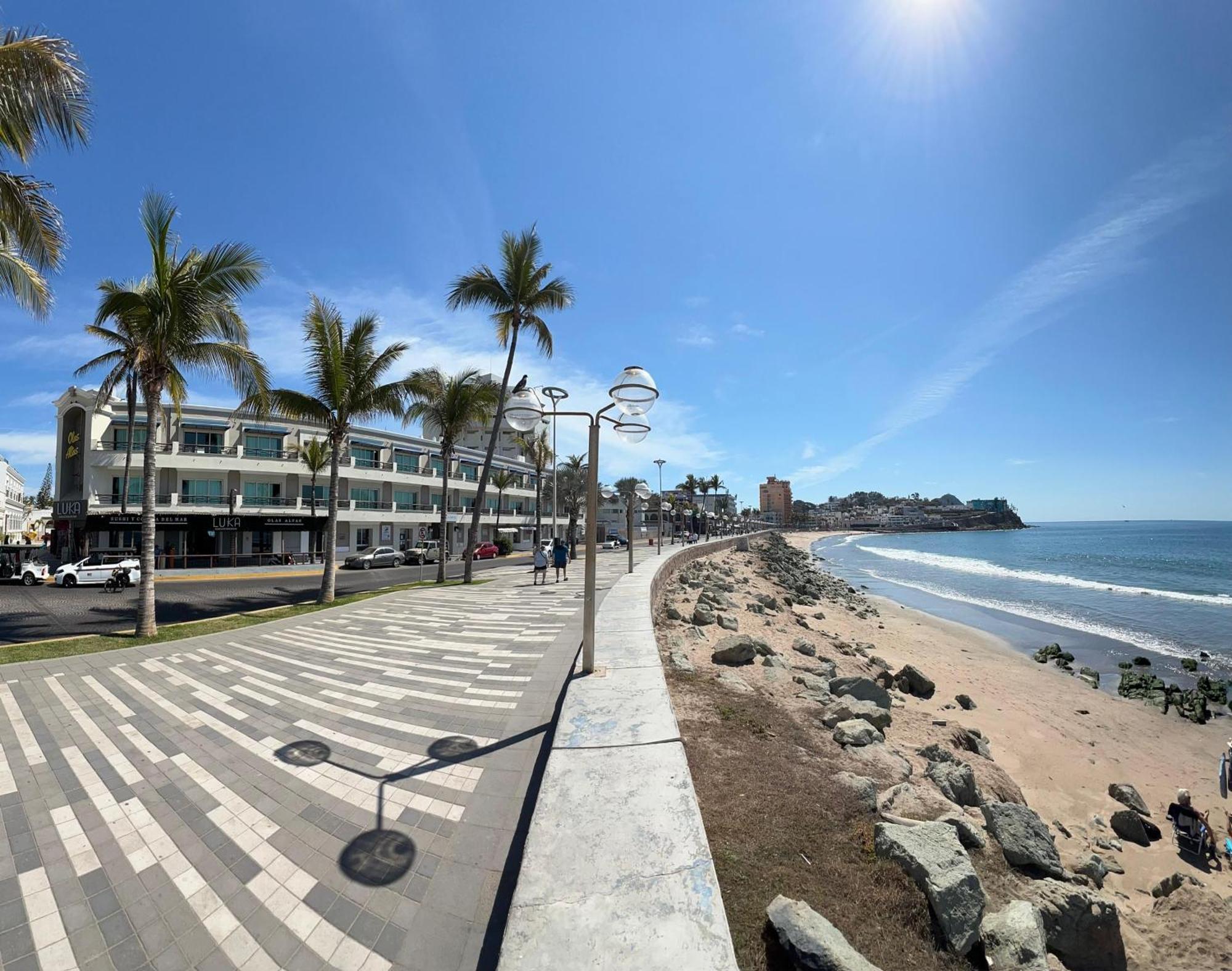 Hotel La Siesta Malecon Mazatlán Eksteriør billede
