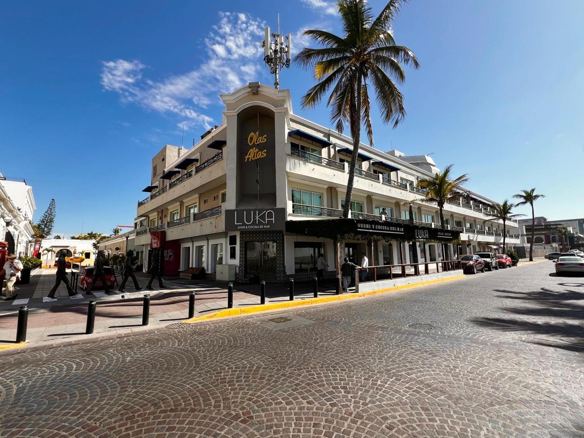 Hotel La Siesta Malecon Mazatlán Eksteriør billede