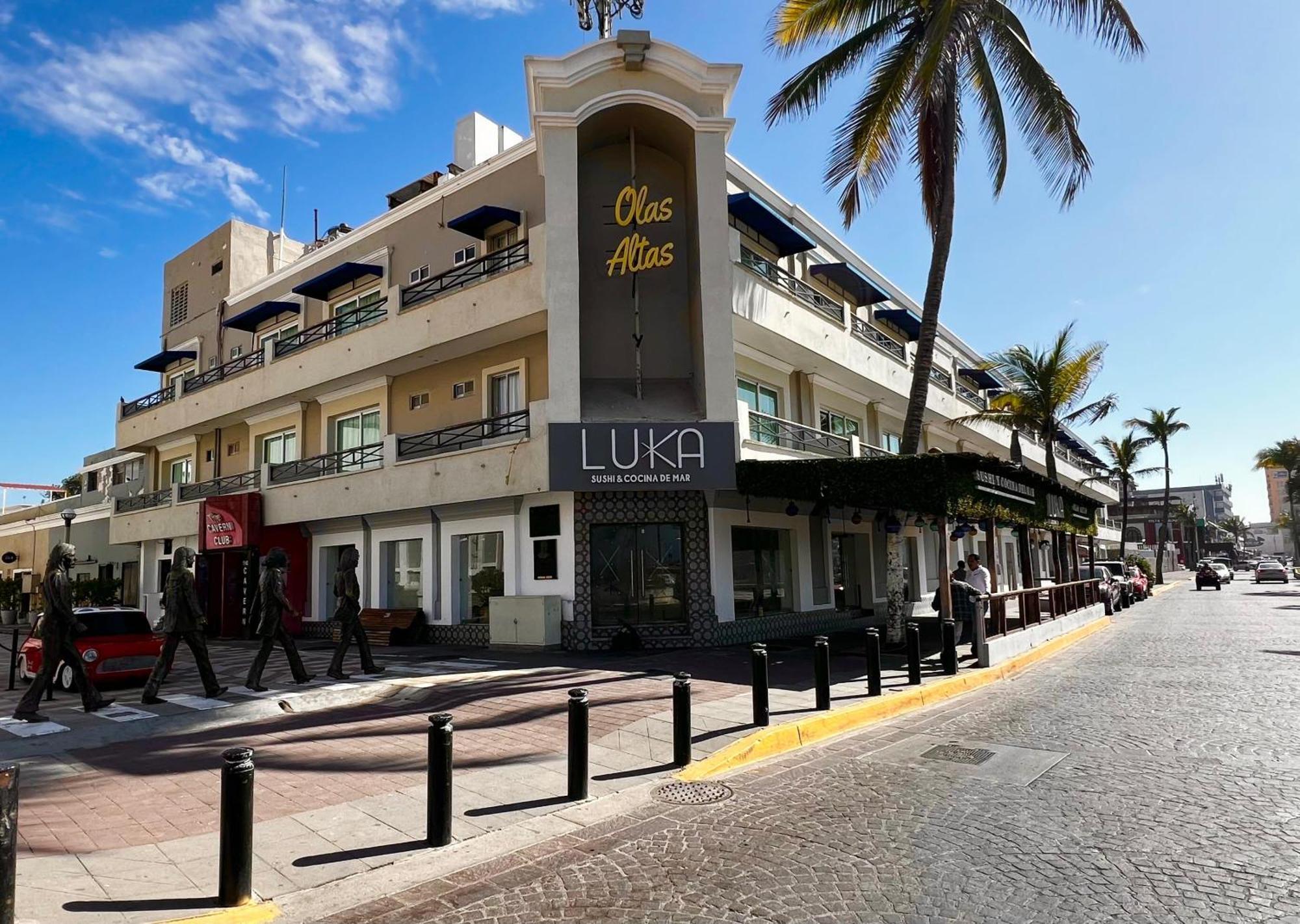 Hotel La Siesta Malecon Mazatlán Eksteriør billede